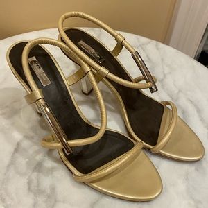 Calvin Klein Collection ivory shoes